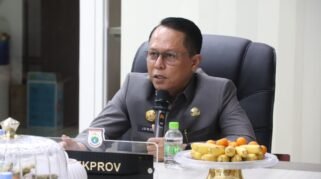 Sekda Sulbar Junda Maulana pimpin rapat penertiban aset BMD